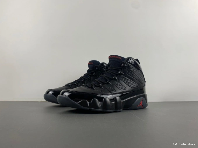 1st Kicks 302370-014 Retro Bred Air Jordan 9 Patent 0709